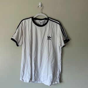 Black and White Adidas T-Shirt